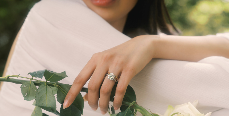 Old Mine Cut Diamond Engagement Rings & Jewels