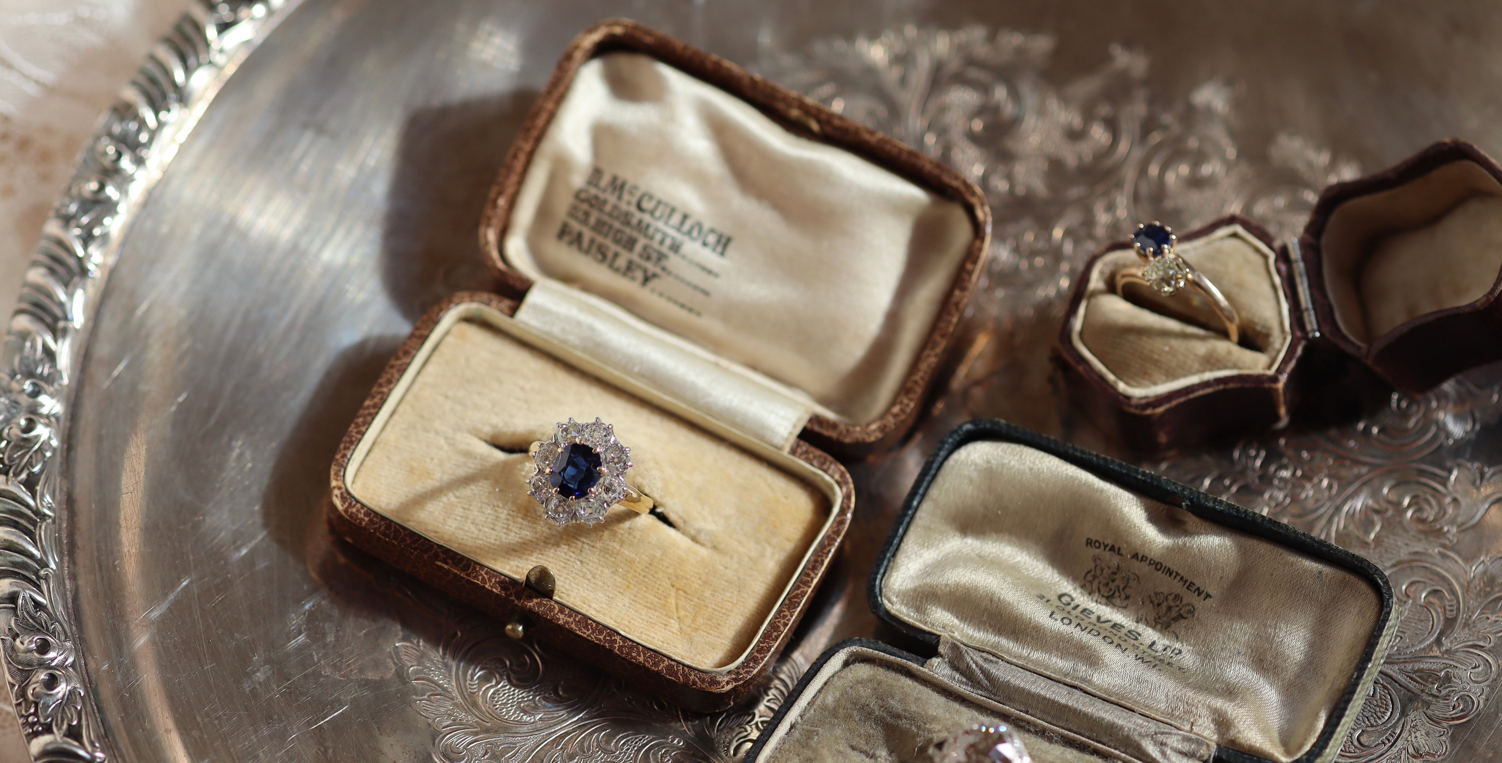 Authentic Vintage Engagement Rings