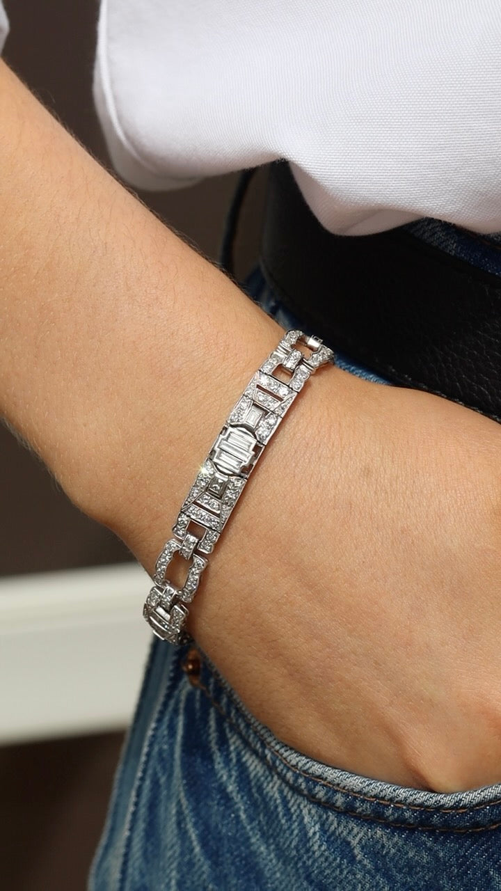 G-H-I color VS clarity diamond Bracelets