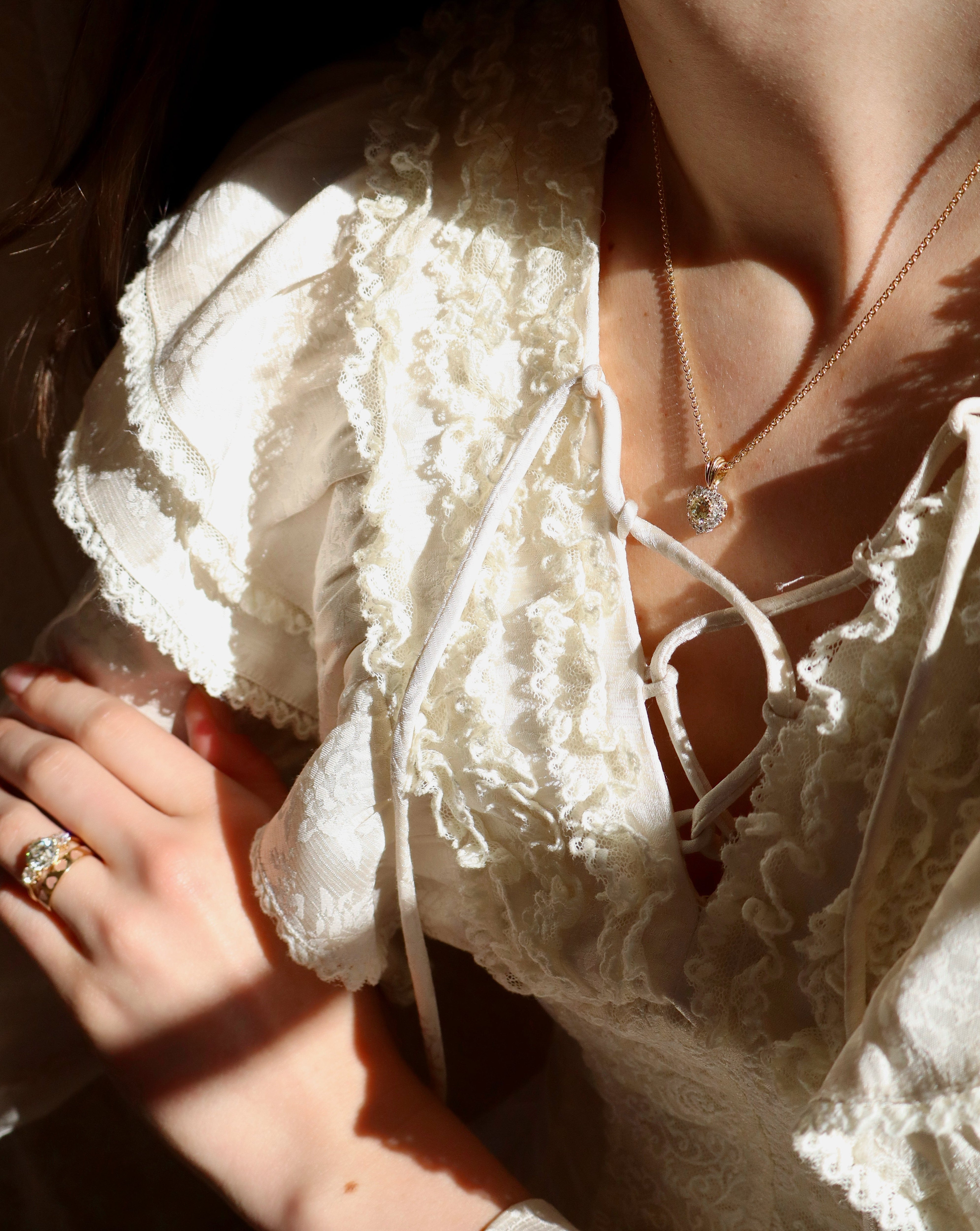 M-Z color diamond Rings