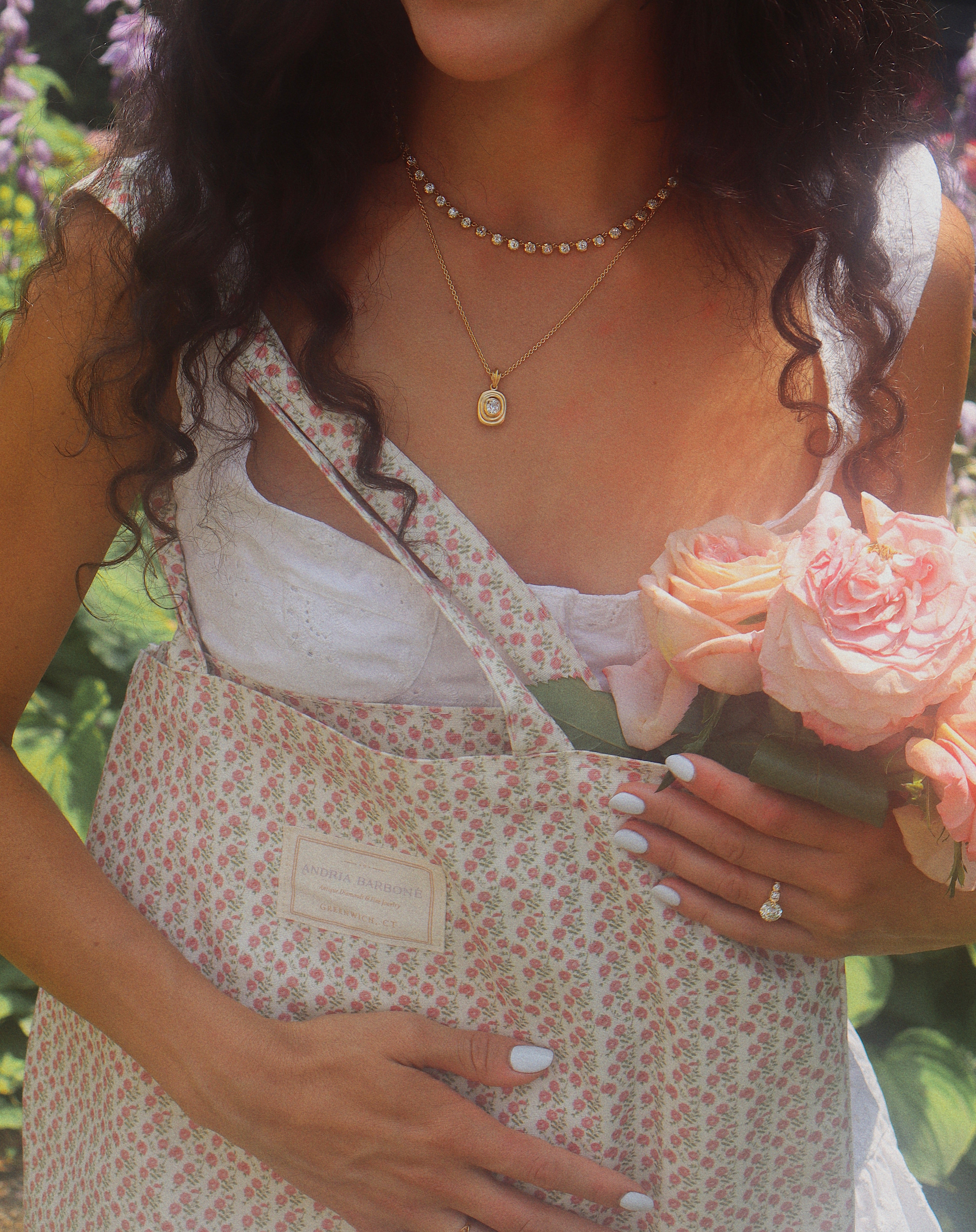 Old Cut Diamond Rivière Necklace diamond