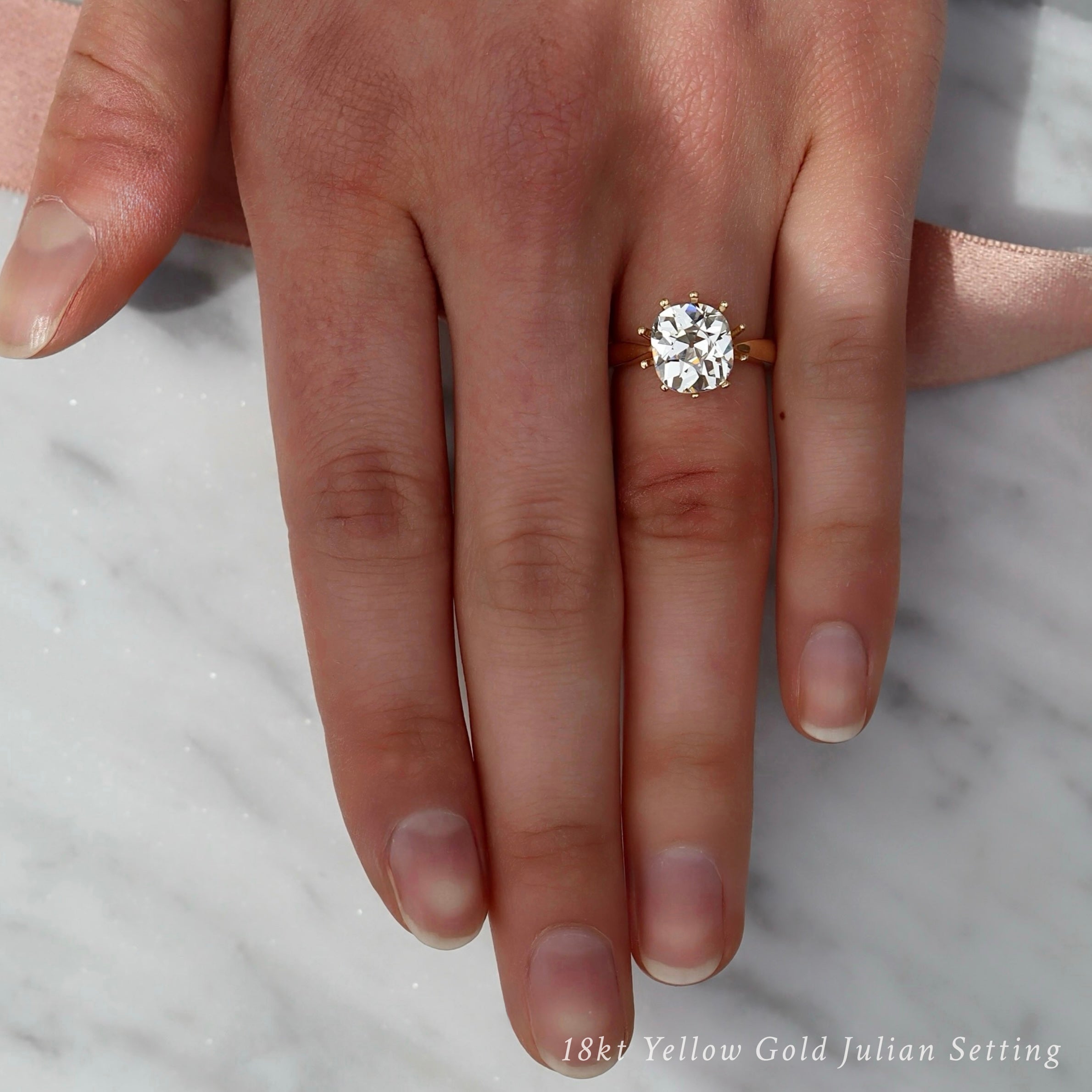 3.55 Carat Old Mine Cut Diamond