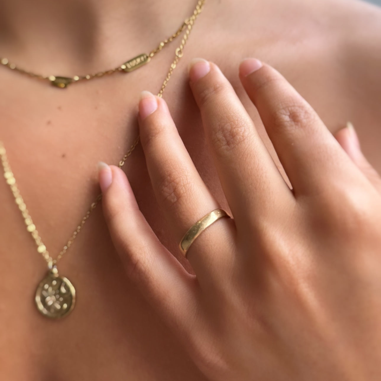 18kt Yellow Gold Band 3.5 mm