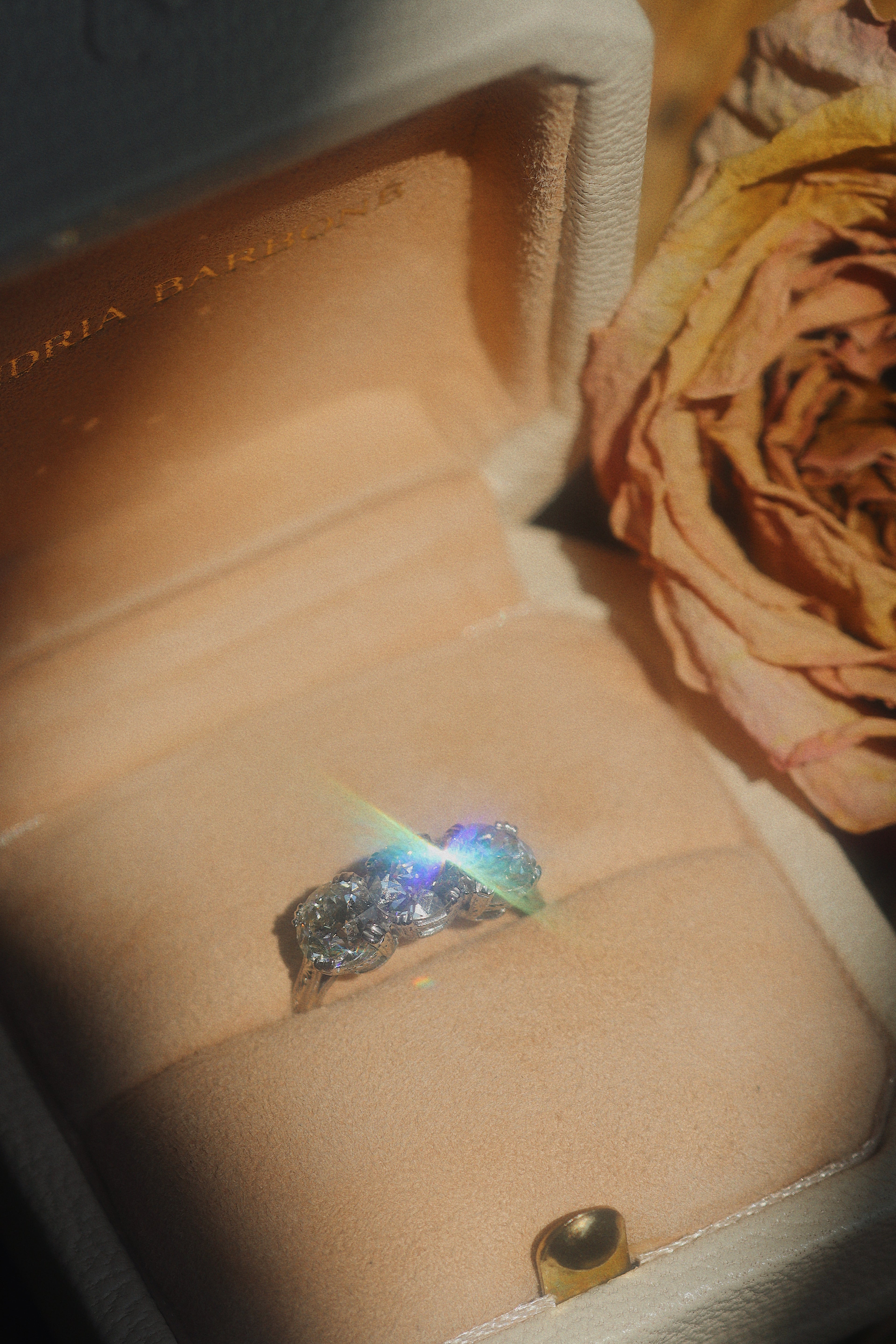 1.11 ct Old European Cut Diamond diamond engagement ring