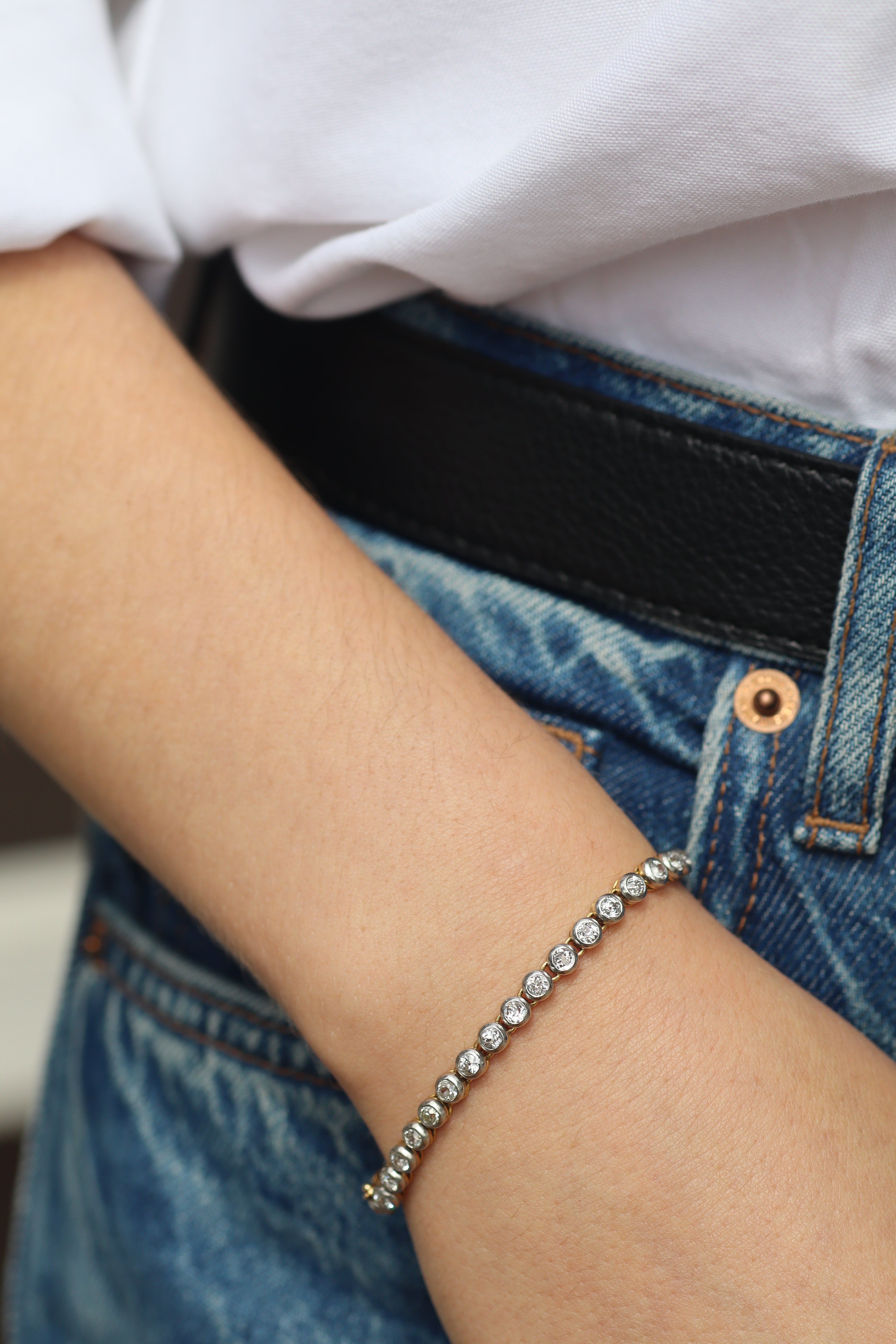 Old European cut diamond Bracelets