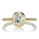 Bezel Set Old Mine Cut Diamond