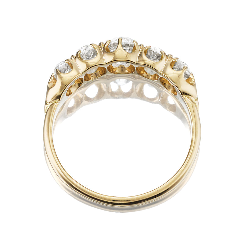 AB MADE diamond engagement ring