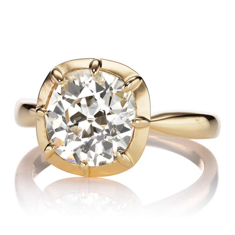 2-3 Carats vintage engagement ring