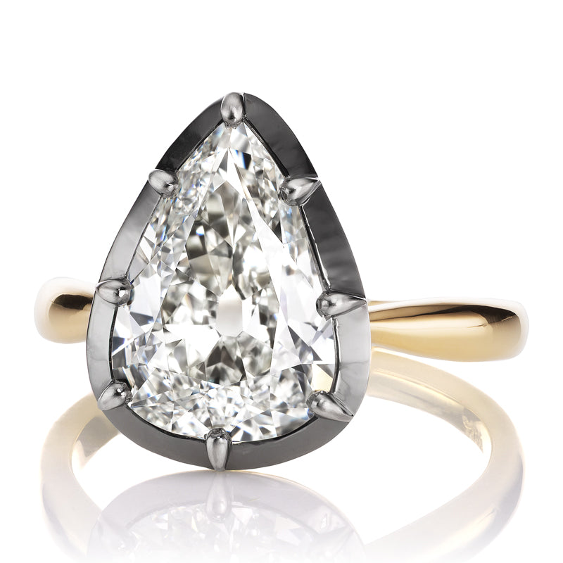 4-5 Carats vintage engagement ring