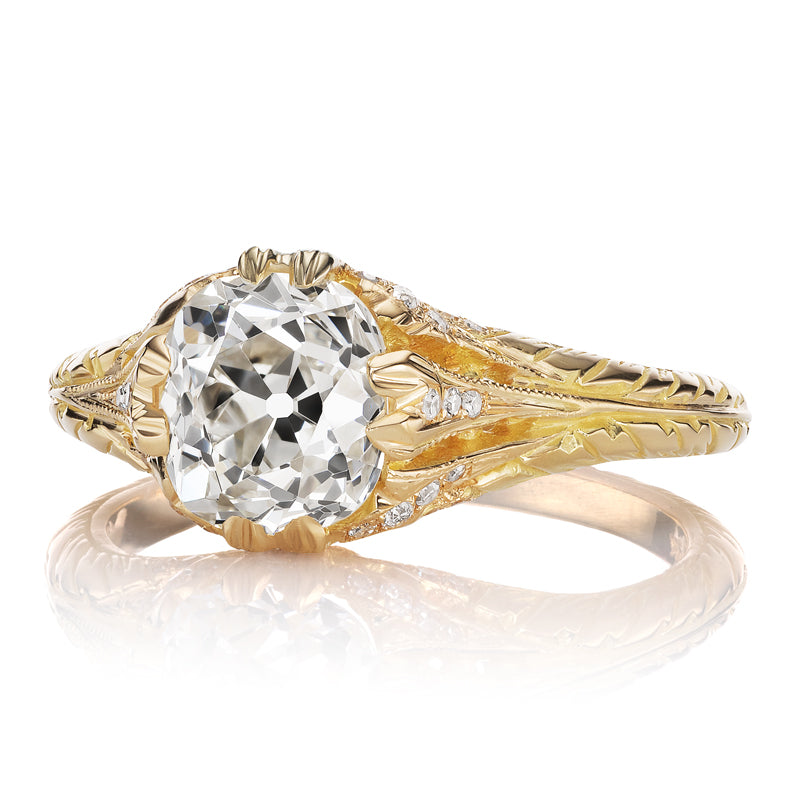 1-2 Carats vintage engagement ring