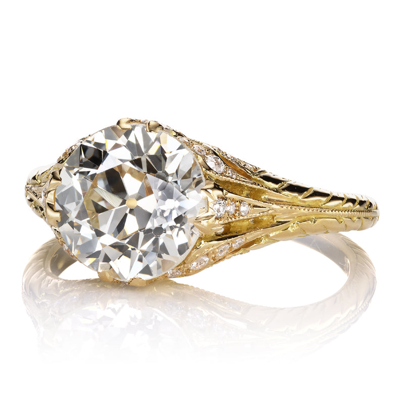 2-3 Carats vintage engagement ring
