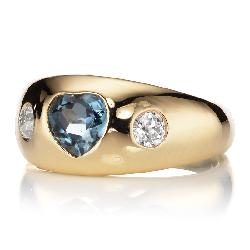 Less than 1  gemstones  vintage engagement ring