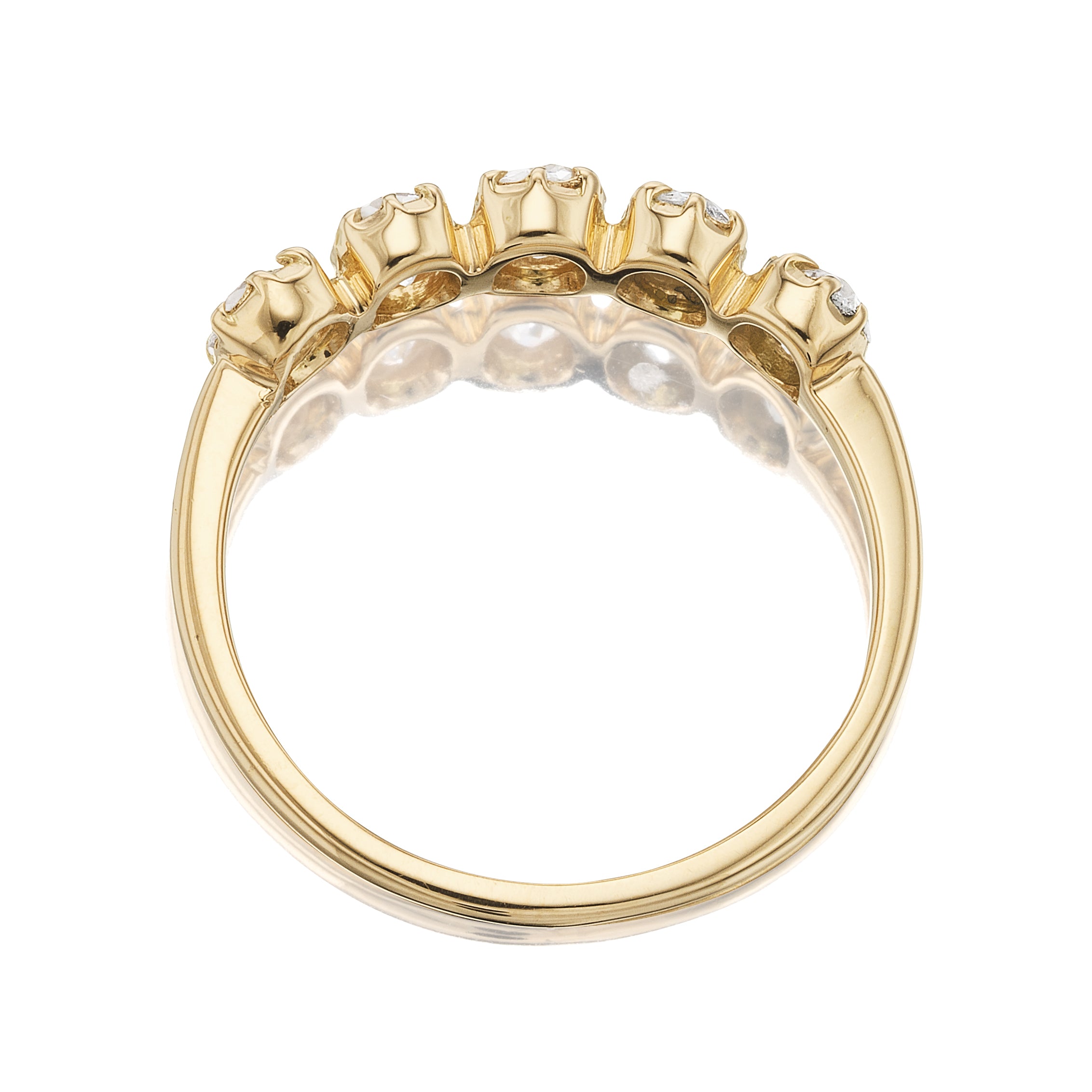 AB MADE diamond engagement ring