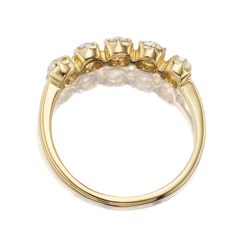 Less than 1  vintage engagement ring