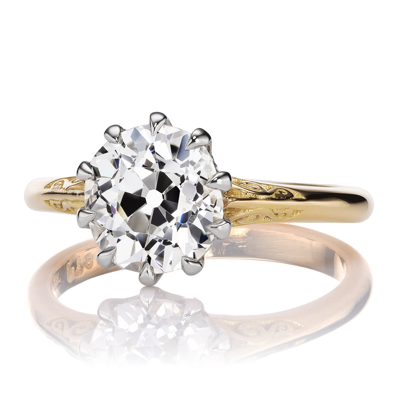 1-2 Carats vintage engagement ring