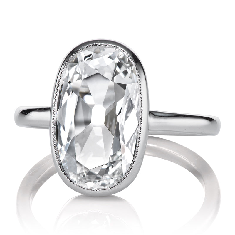 2.50ct Antique Style Cushion Cut Diamond diamond engagement ring