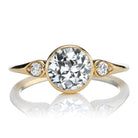 Bezel Set 1.39-carat Old European Cut Diamond Ring