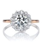 1ct Antique Diamond Cluster Ring