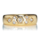 Vintage Seven Stone Diamond Gypsy Ring
