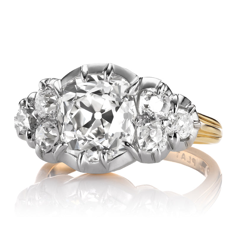 3-4 Carats vintage engagement ring
