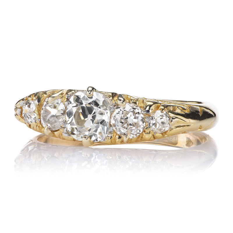 Less than 1  vintage engagement ring