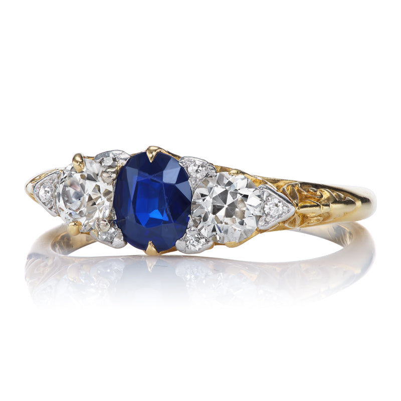 Less than 1  gemstones  vintage engagement ring