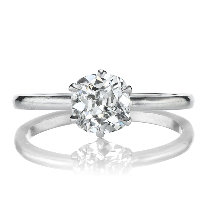 Bright White 1.10 Carat Diamond in Solitaire Platinum Setting