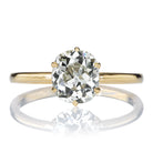 Elongated Old Mine Cut Diamond Under $10,000