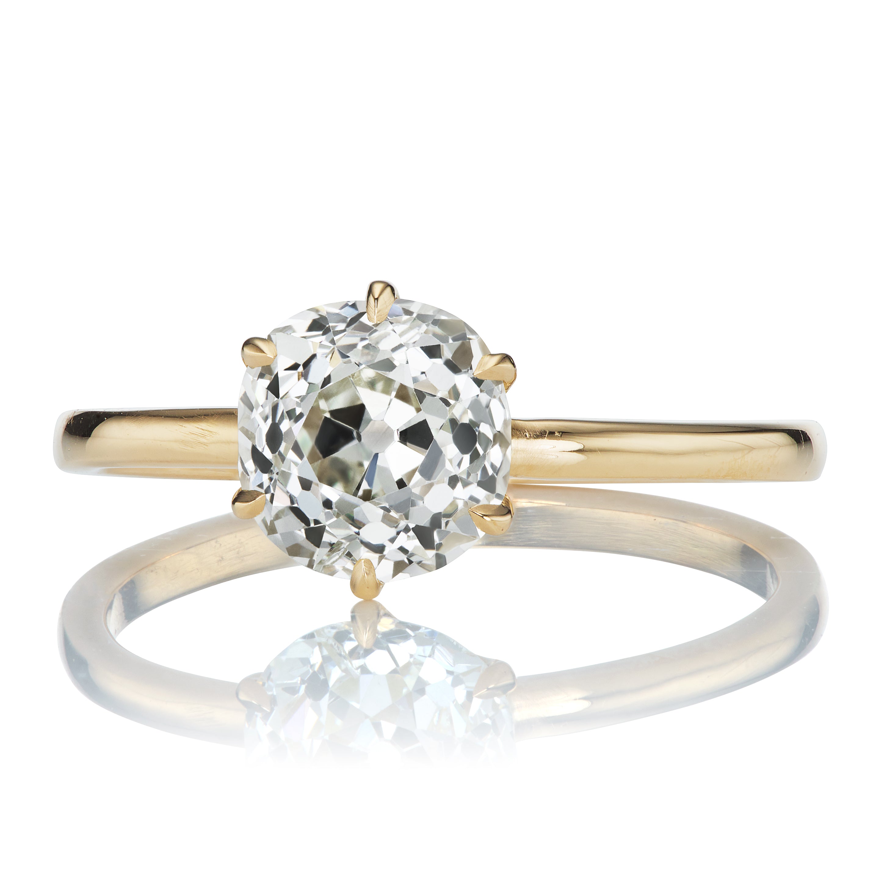 1.63ct Old Mine Cut Diamond diamond