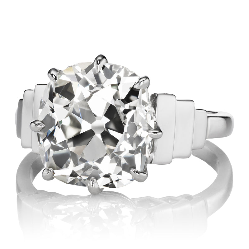 5+ Carats vintage engagement ring