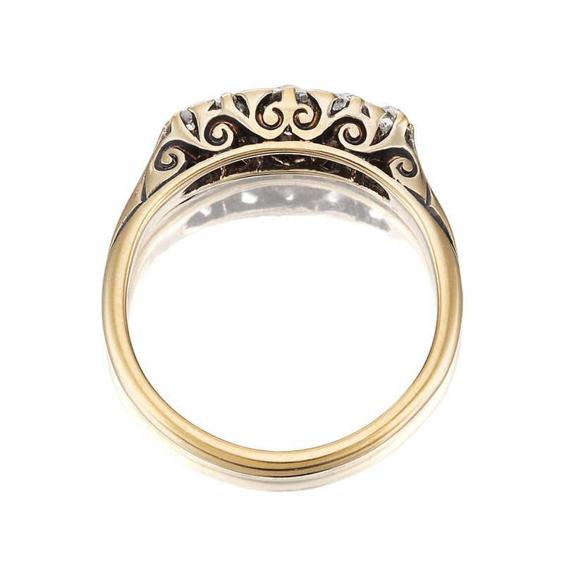 Less than 1  vintage engagement ring