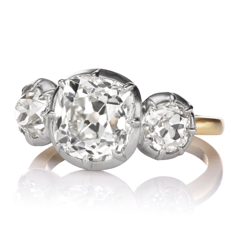 3-4 Carats vintage engagement ring