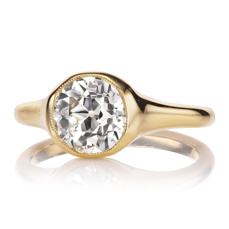 1.41ct Old European Cut Diamond diamond engagement ring