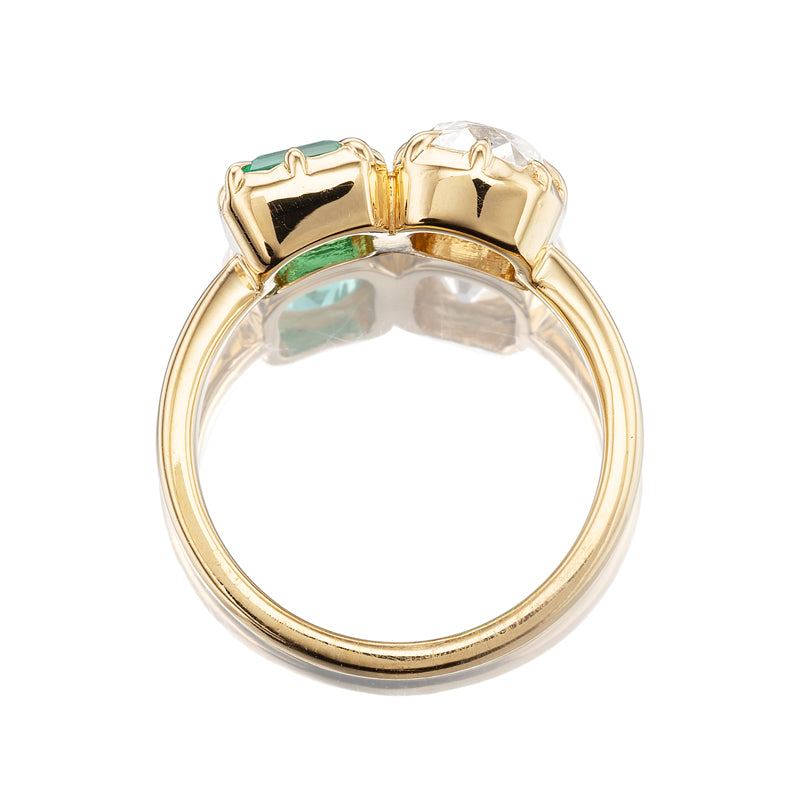 1-2 Carats gemstones  vintage engagement ring