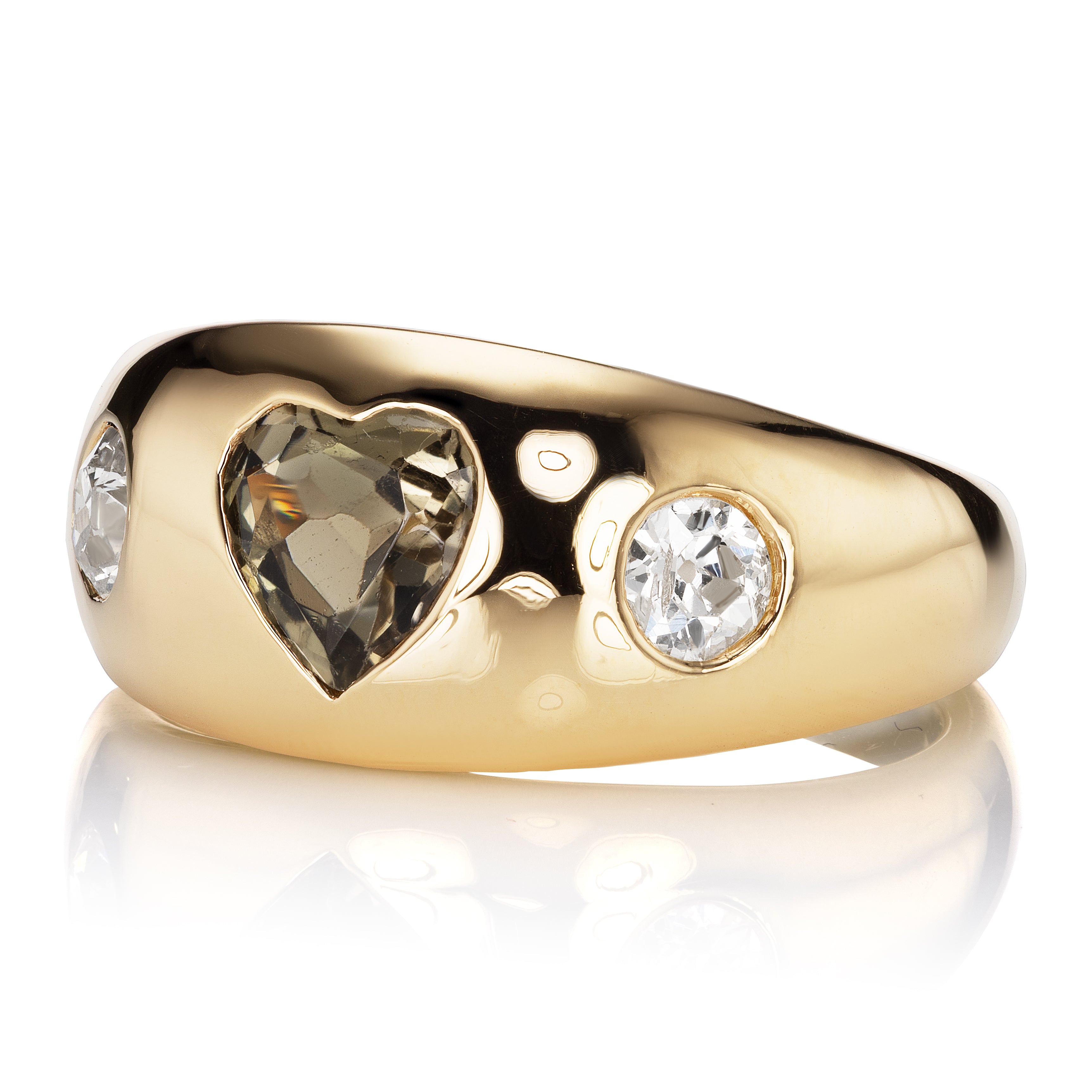 Less than 1  gemstones  vintage engagement ring