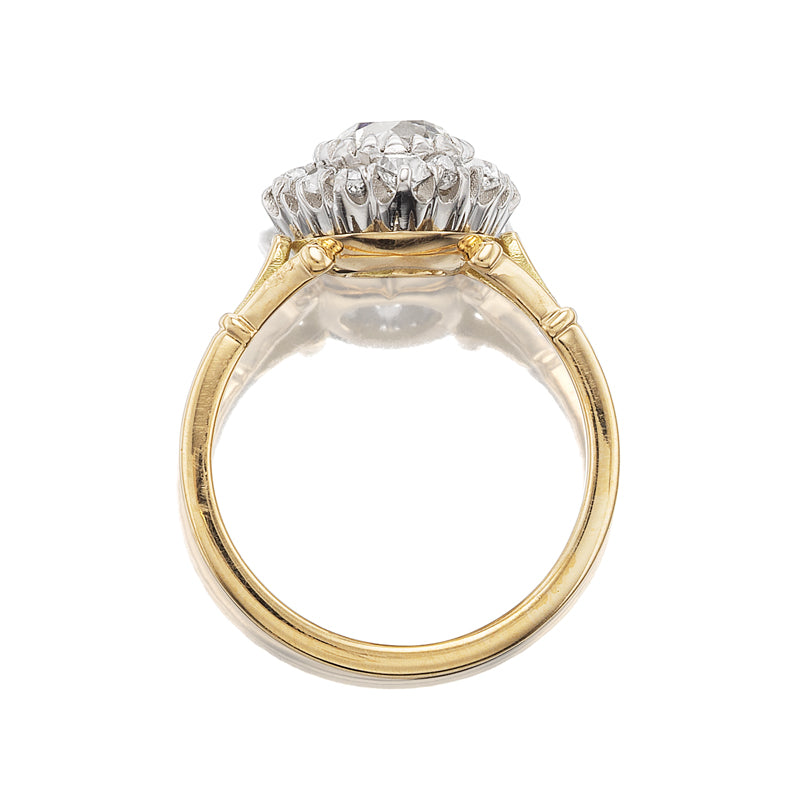 J-K-L color diamond Rings