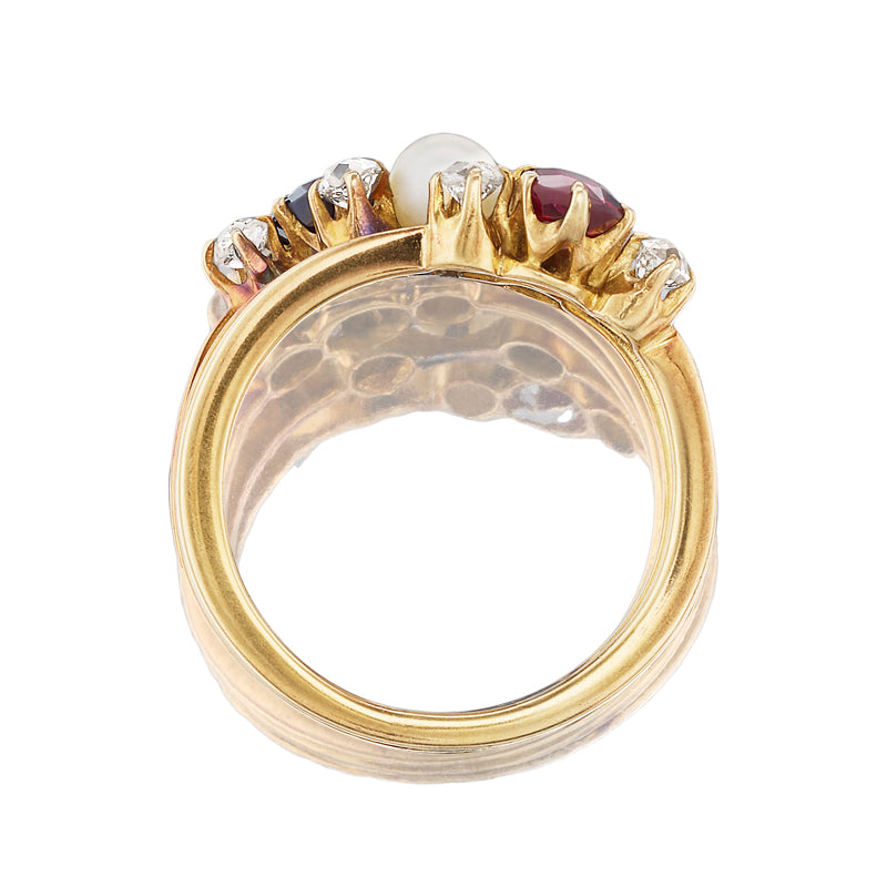 gemstones  vintage engagement ring