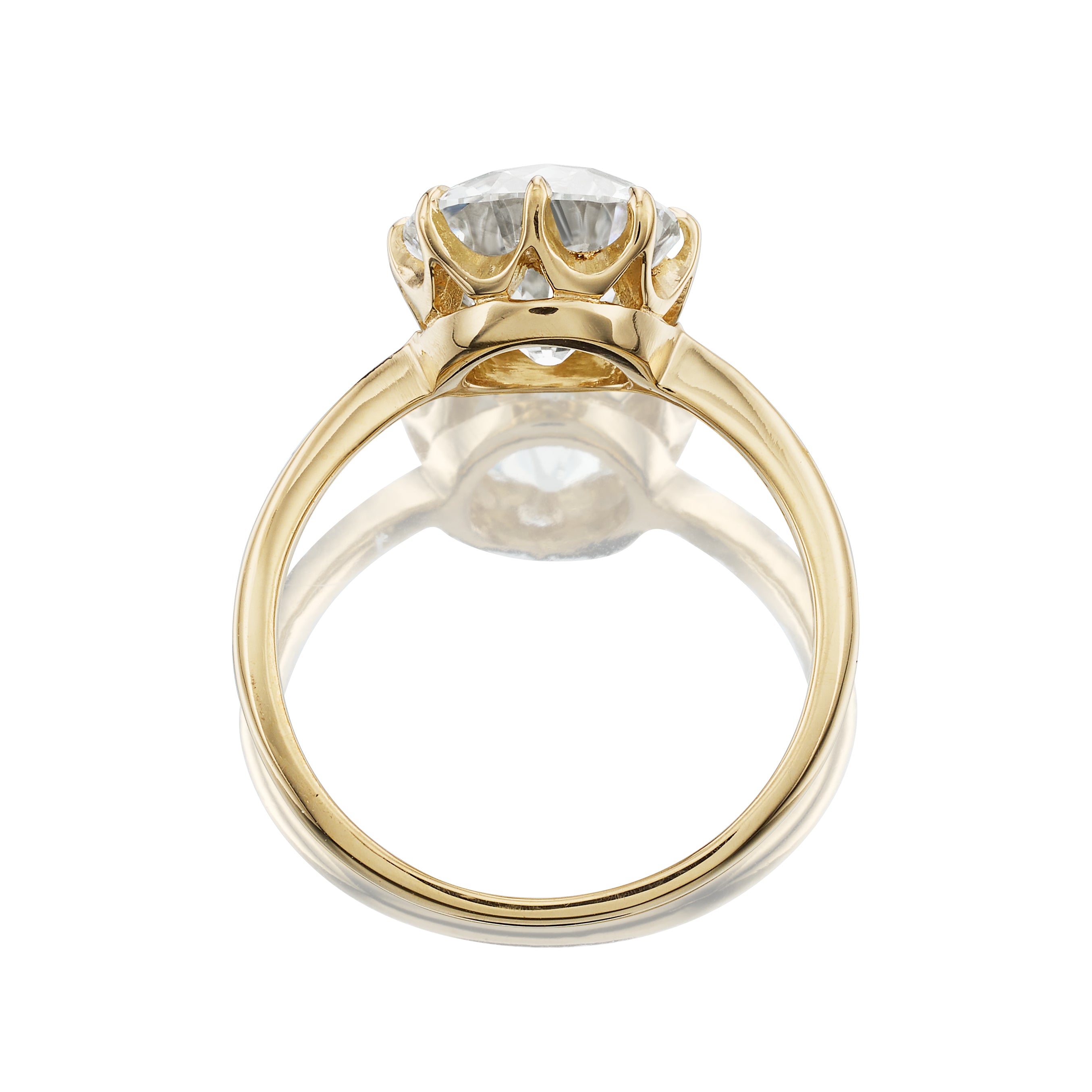 2-3 Carats vintage engagement ring