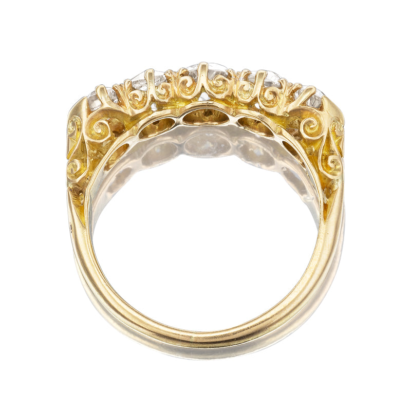 ANTIQUE diamond engagement ring