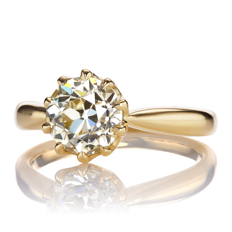 2-3 Carats vintage engagement ring
