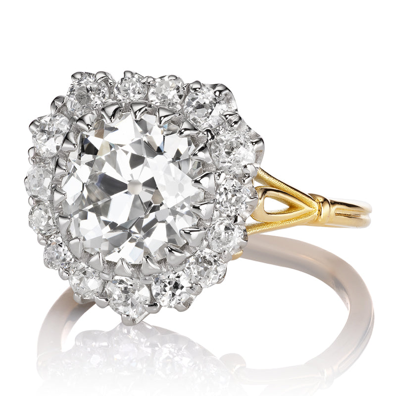 2-3 Carats vintage engagement ring