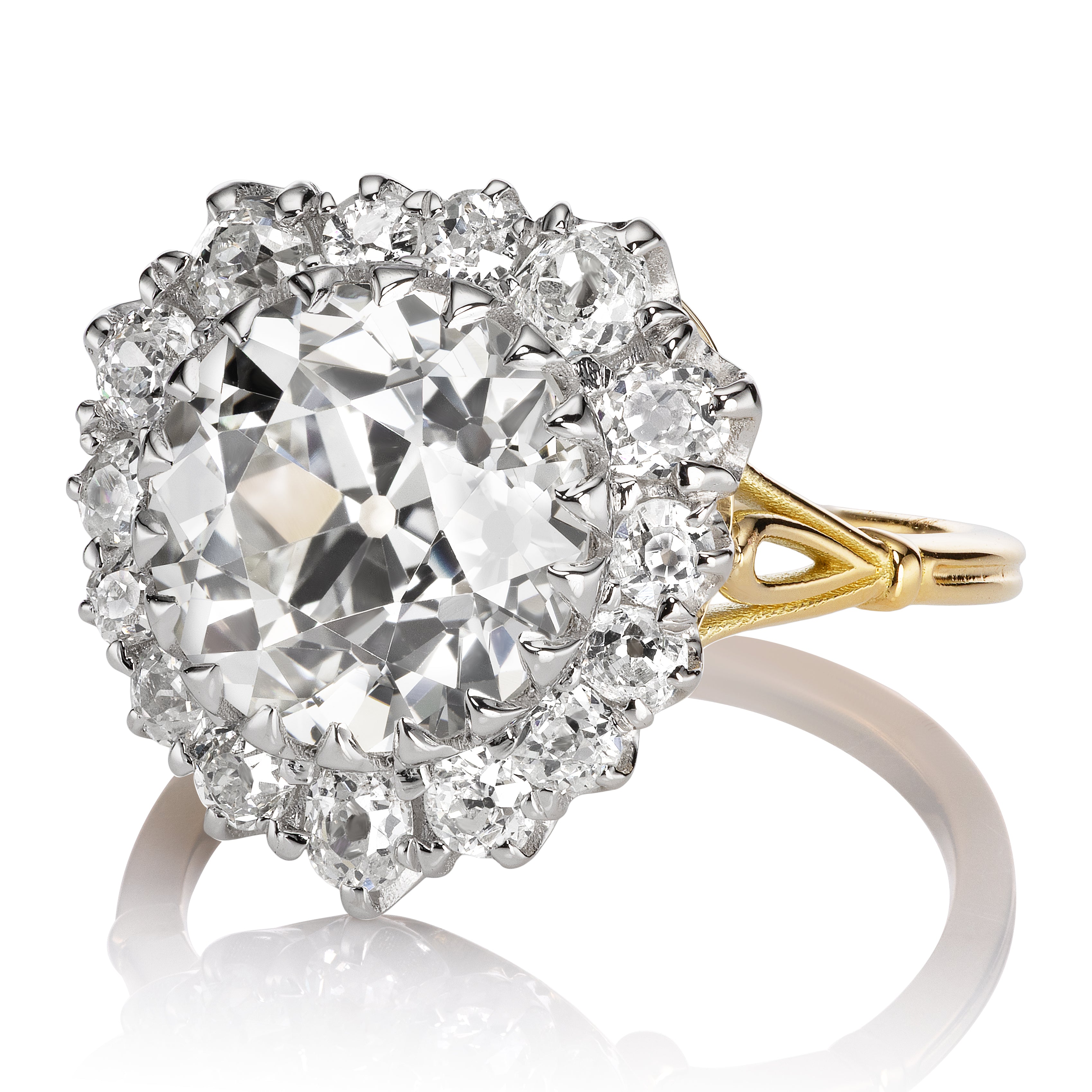 4-5 Carats vintage engagement ring