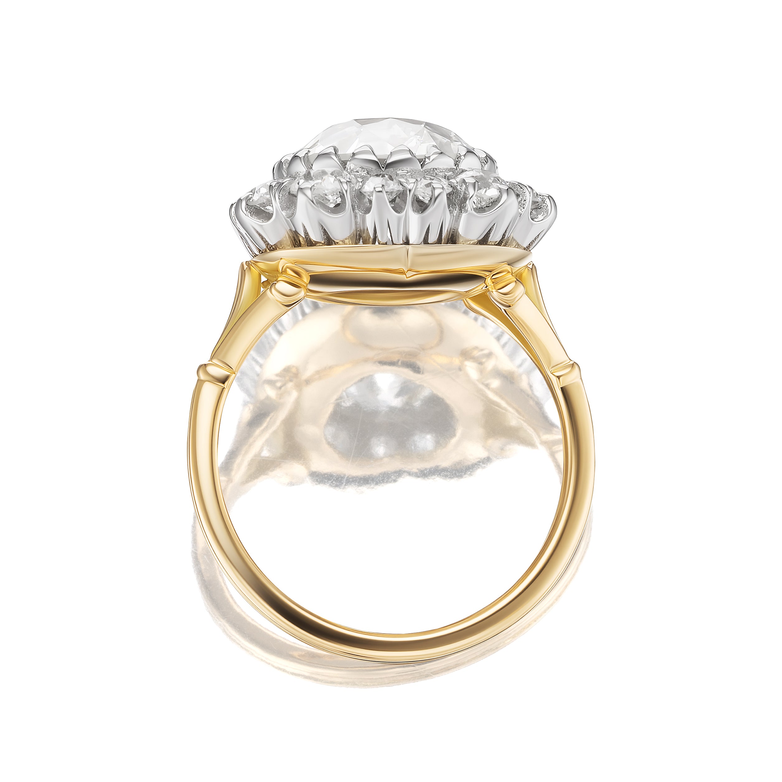 J-K-L color VS clarity diamond Rings