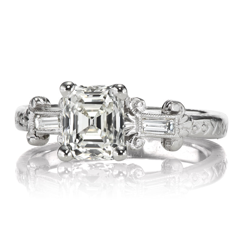 ANTIQUE diamond engagement ring