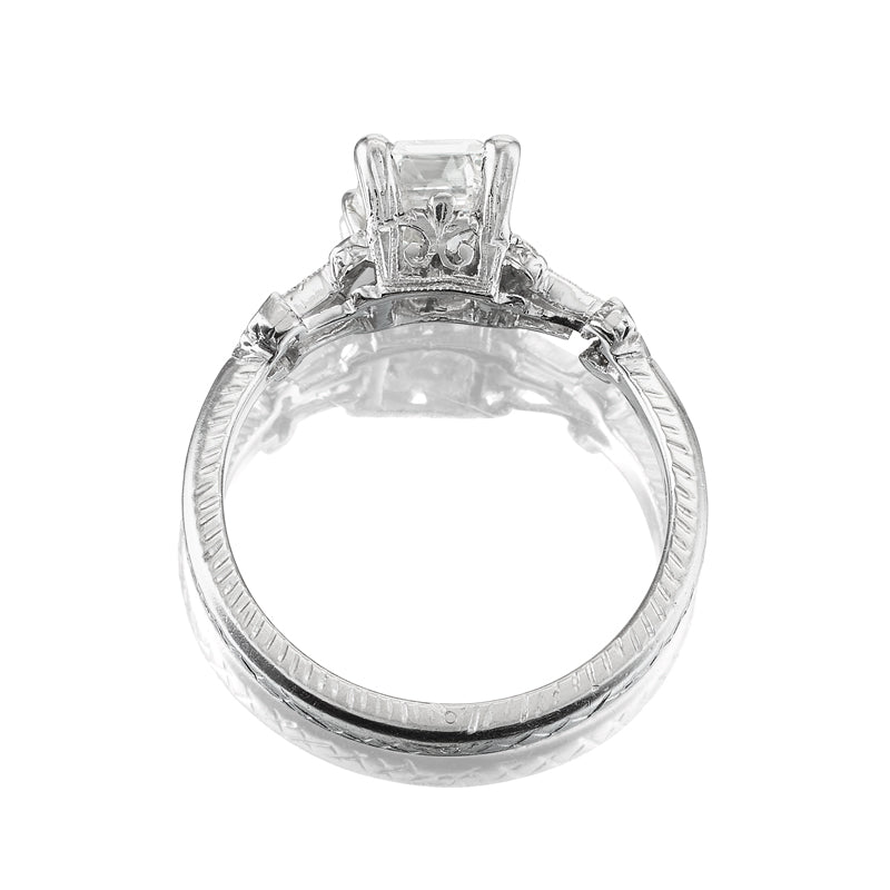 1-2 Carats vintage engagement ring