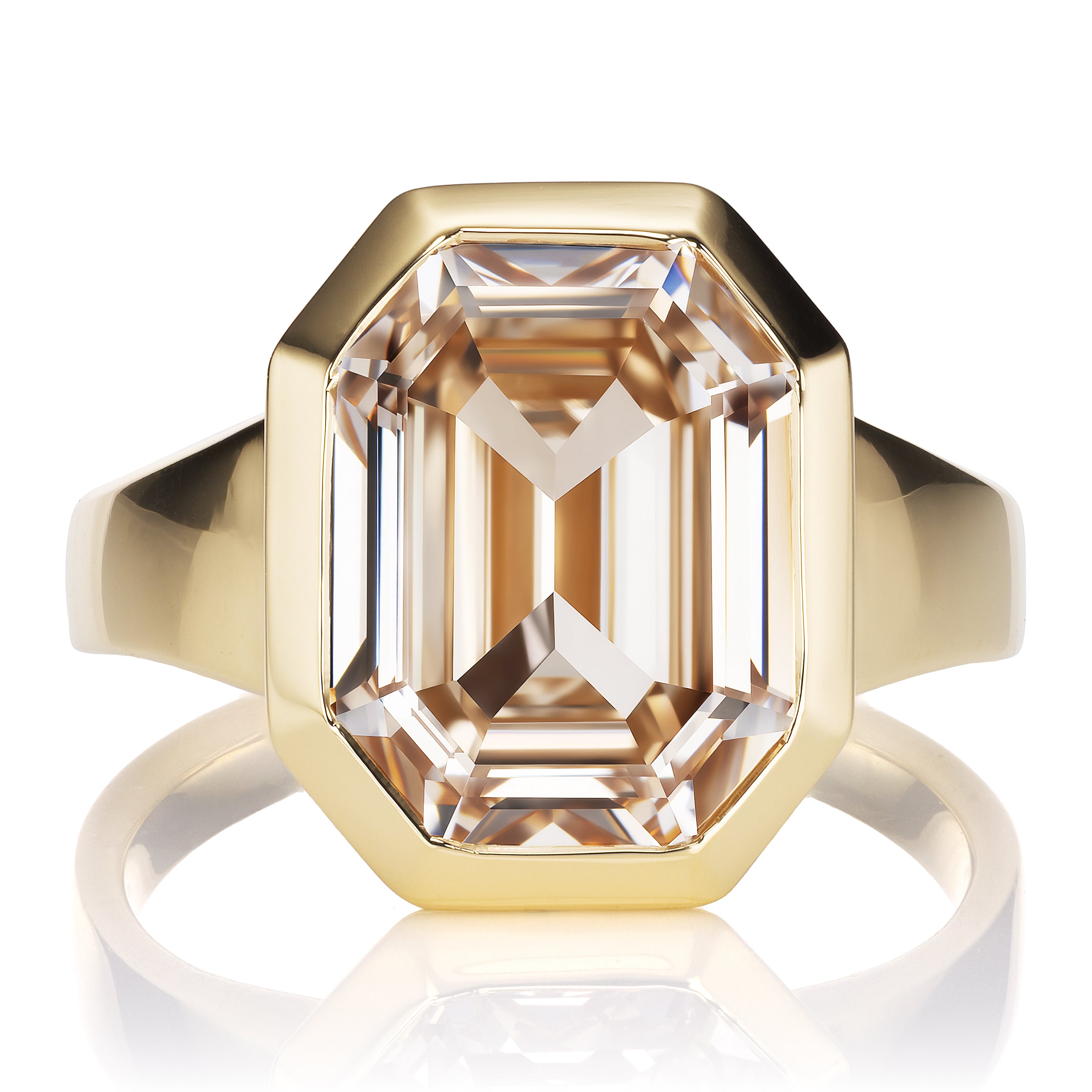 AB MADE diamond engagement ring