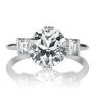 2-carat Transitional Cut Diamond in Platinum Setting