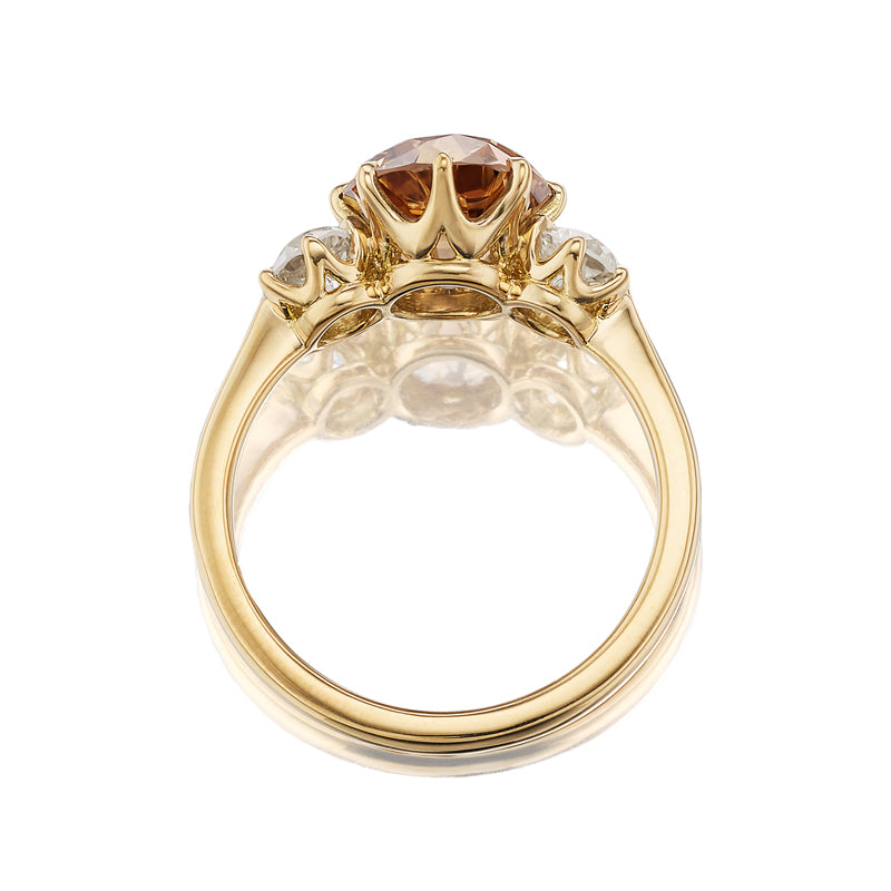 FANCY color SI-I clarity diamond Rings