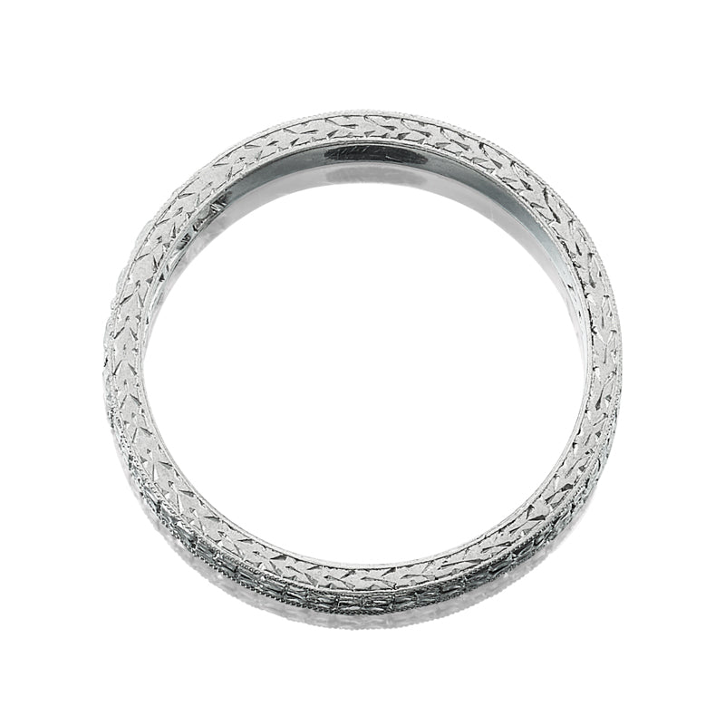 Antique Platinum & Diamond Band diamond