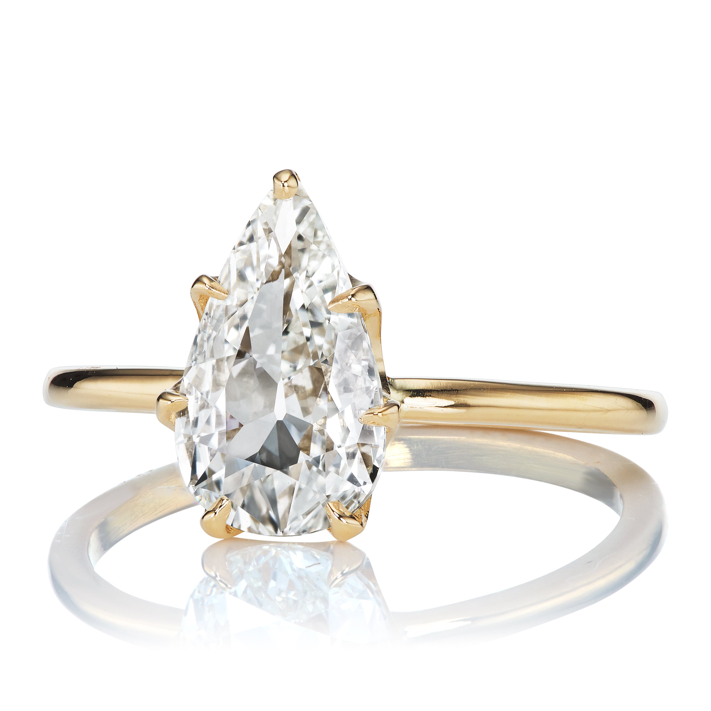 1.30ct Pear Shaped Diamond